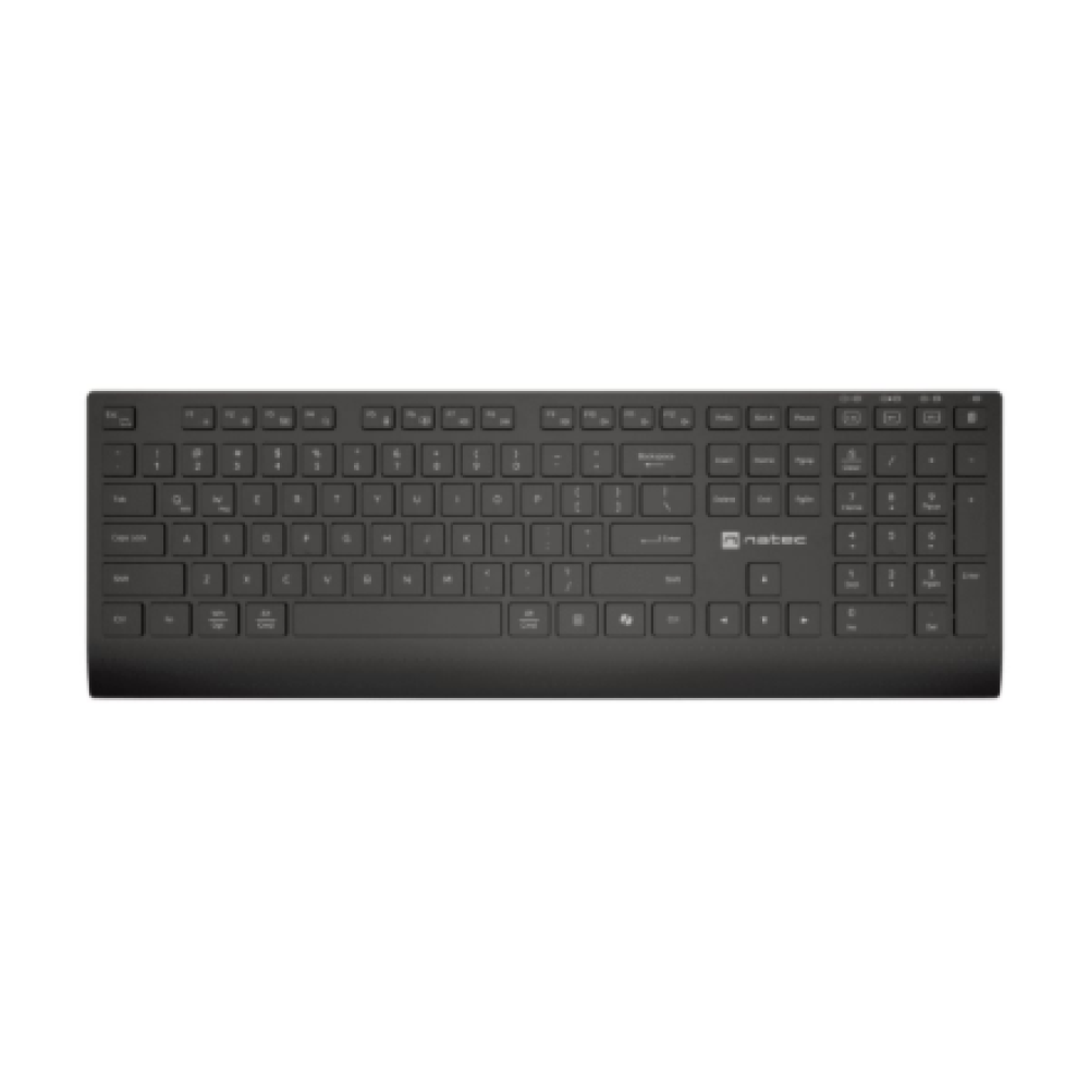 Natec Keyboard and Mouse , Stringray 2 , Keyboard and Mouse Set , Wireless , US , Black