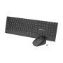 Natec Keyboard and Mouse , Stringray 2 , Keyboard and Mouse Set , Wireless , US , Black
