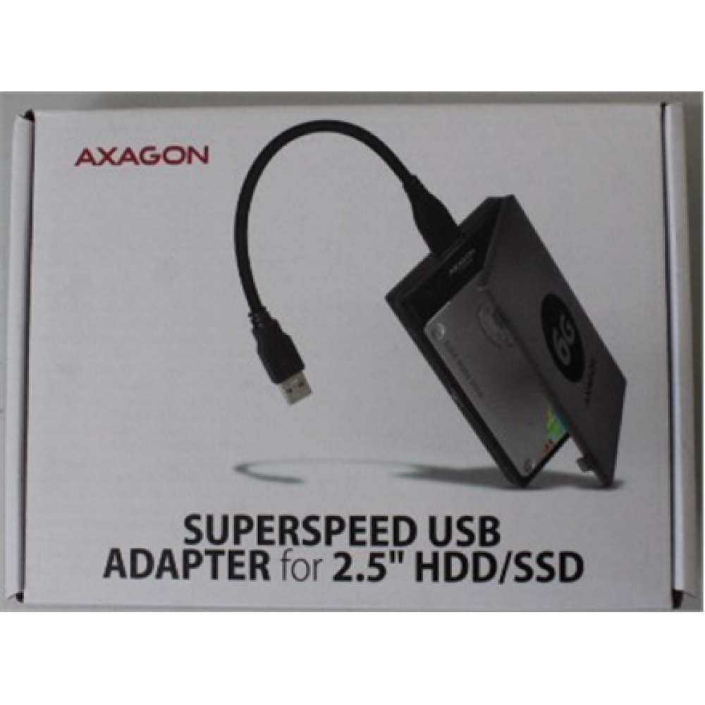 SALE OUT. , AXAGON USB 3.0 - 2.5 HDD SATA , ADSA-1S6 , SATA 6G , USB 3.0