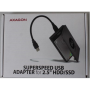 SALE OUT. , AXAGON USB 3.0 - 2.5 HDD SATA , ADSA-1S6 , SATA 6G , USB 3.0