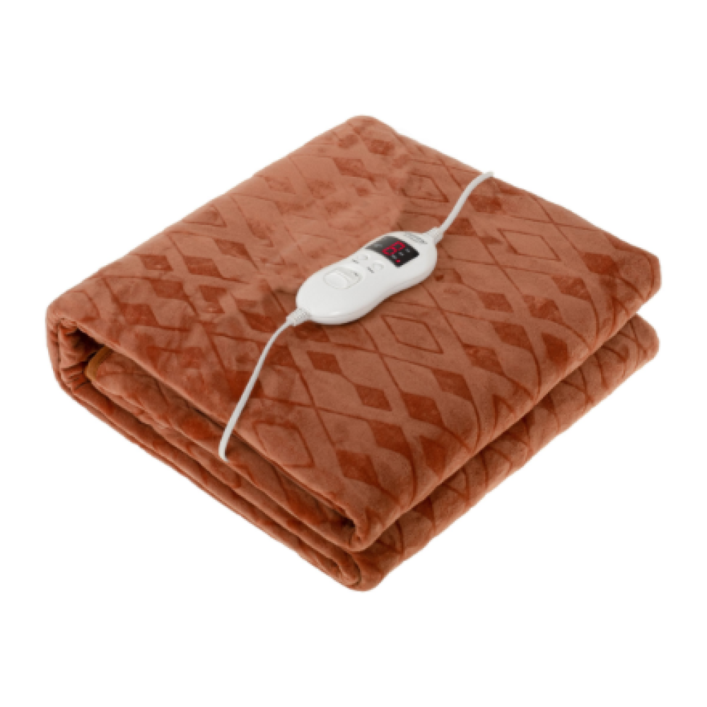 CR 7435 Camry , Electirc Heating Blanket with Timer , CR 7435 , Number of heating levels 8 , Number of persons 1 , Washable , Remote control , Super Soft Fleece/Polyester , 60 W