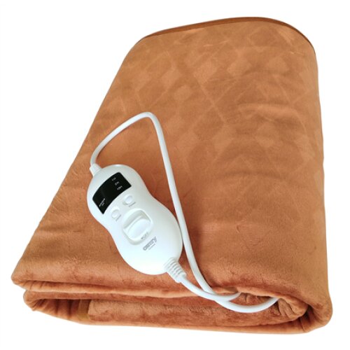 Camry , Electirc Heating Blanket with Timer , CR 7435 , Number of heating levels 8 , Number of persons 1 , Washable , Remote control , Super Soft Fleece/Polyester , 60 W