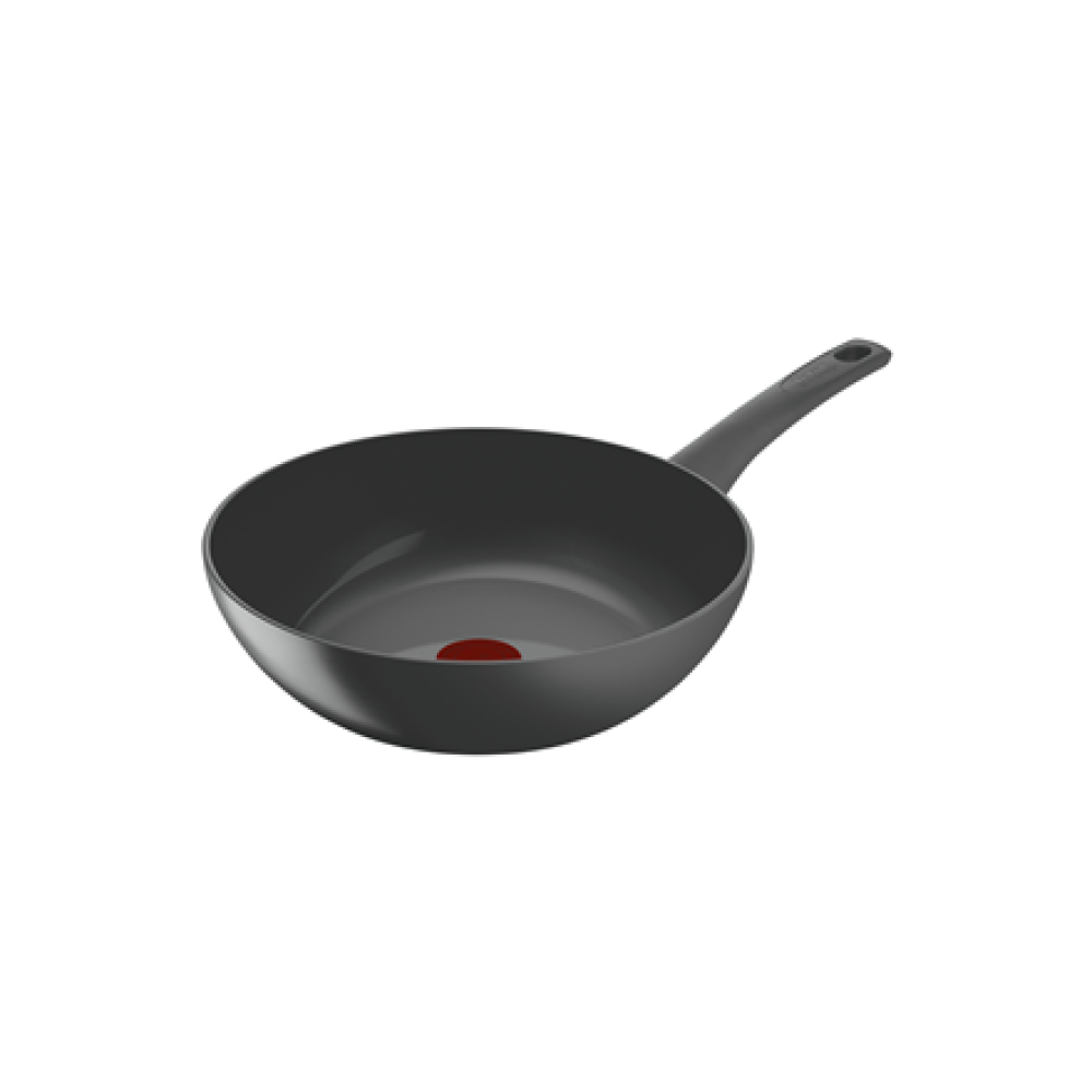 TEFAL Pan , C4261943 , Wok , Diameter 28 cm , Suitable for induction hob , Fixed handle