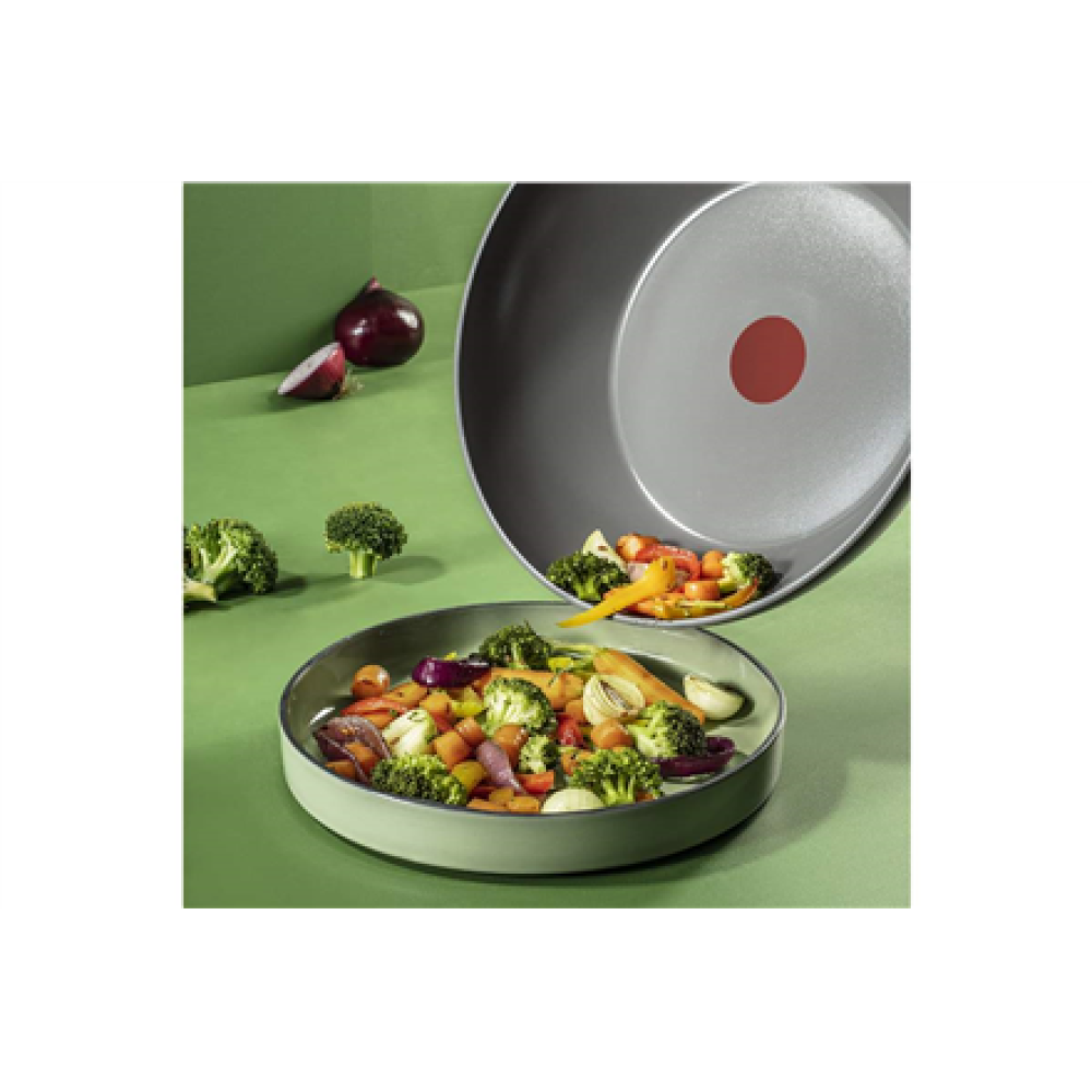 TEFAL Pan , C4261943 , Wok , Diameter 28 cm , Suitable for induction hob , Fixed handle