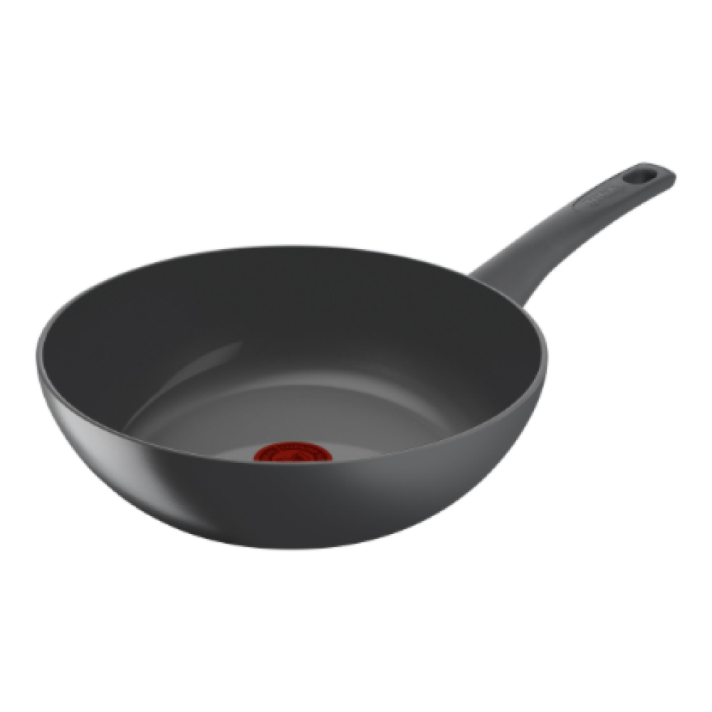 TEFAL Pan , C4261943 , Wok , Diameter 28 cm , Suitable for induction hob , Fixed handle