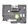 Brother , TZe-325 Laminated Tape , White on Black , TZe , 8 m , 9 cm