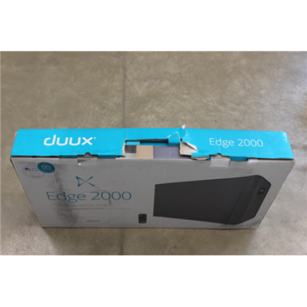 SALE OUT. Duux Edge 2000 Smart Convector Heater, Gray Duux Edge 2000 Smart Convector Heater 2000 W, Suitable for rooms up to 30 m², Gray, DAMAGED PACKAGING, SCRATCHED, CHIPPED PAINT ON SIDE, IP24, Indoor, Remote Control via Smartphone