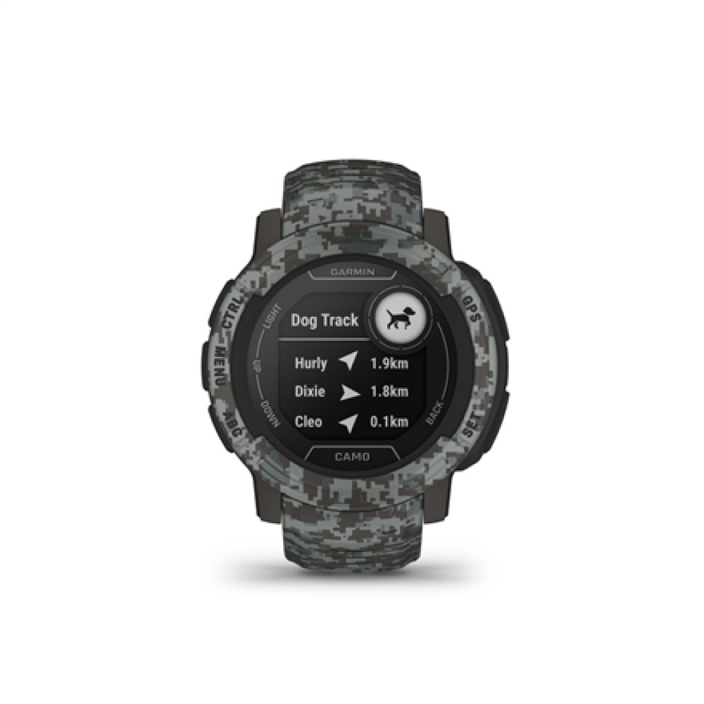 Sports watch Instinct 2 Camo Edition , GPS (satellite) , Waterproof , Graphite Camo