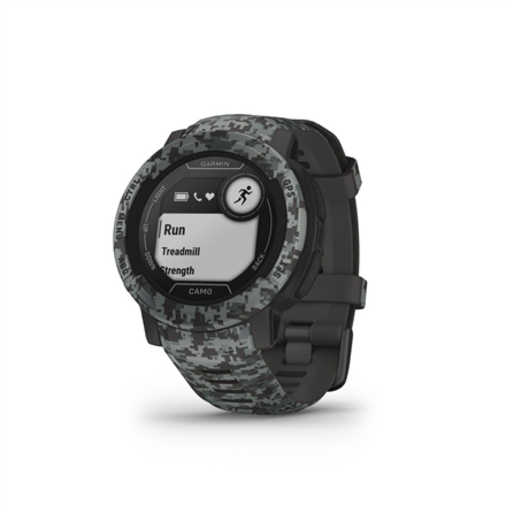 Sports watch Instinct 2 Camo Edition , GPS (satellite) , Waterproof , Graphite Camo