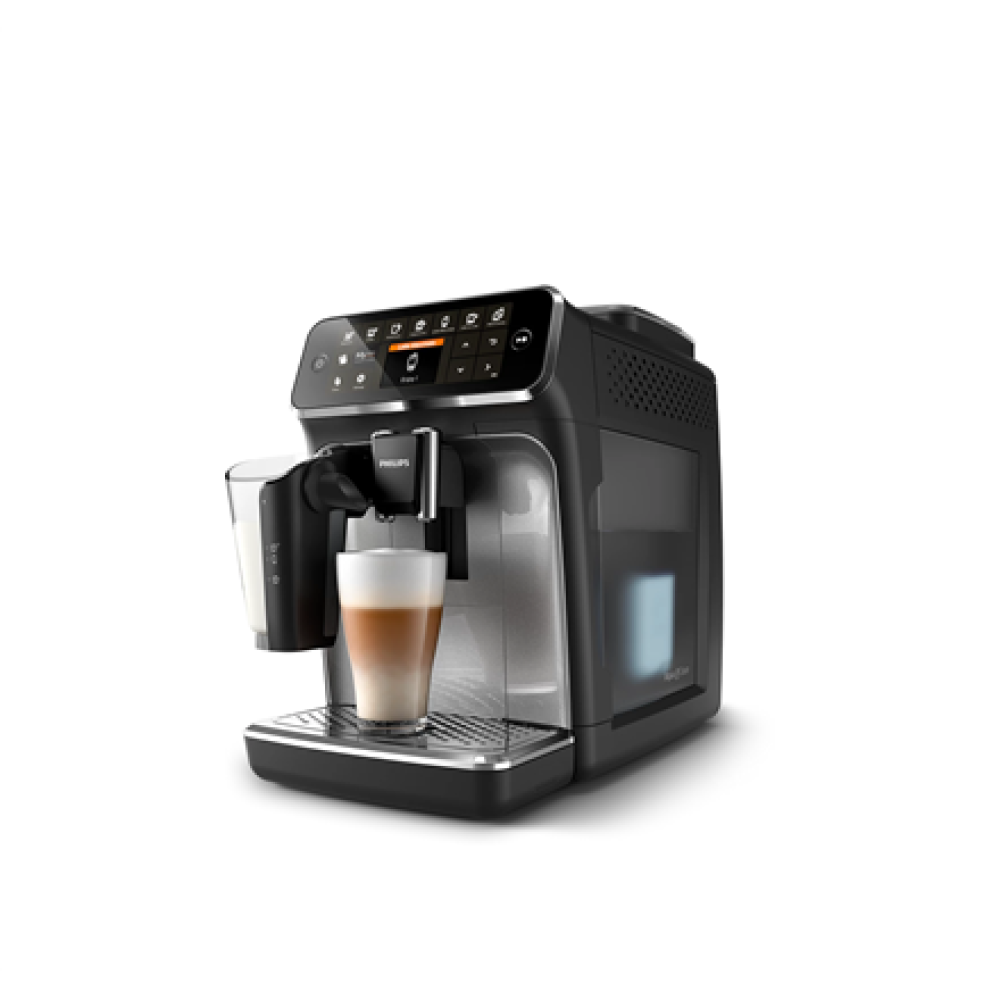 Philips Coffee maker , EP4346/71 4300 Series , Pump pressure 15 bar , Built-in milk frother , Fully Automatic , 1500 W , Black