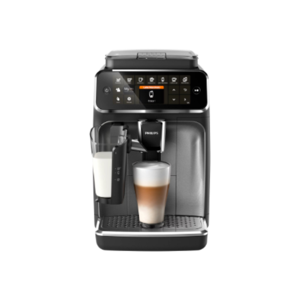 Philips Coffee maker , EP4346/71 4300 Series , Pump pressure 15 bar , Built-in milk frother , Fully Automatic , 1500 W , Black