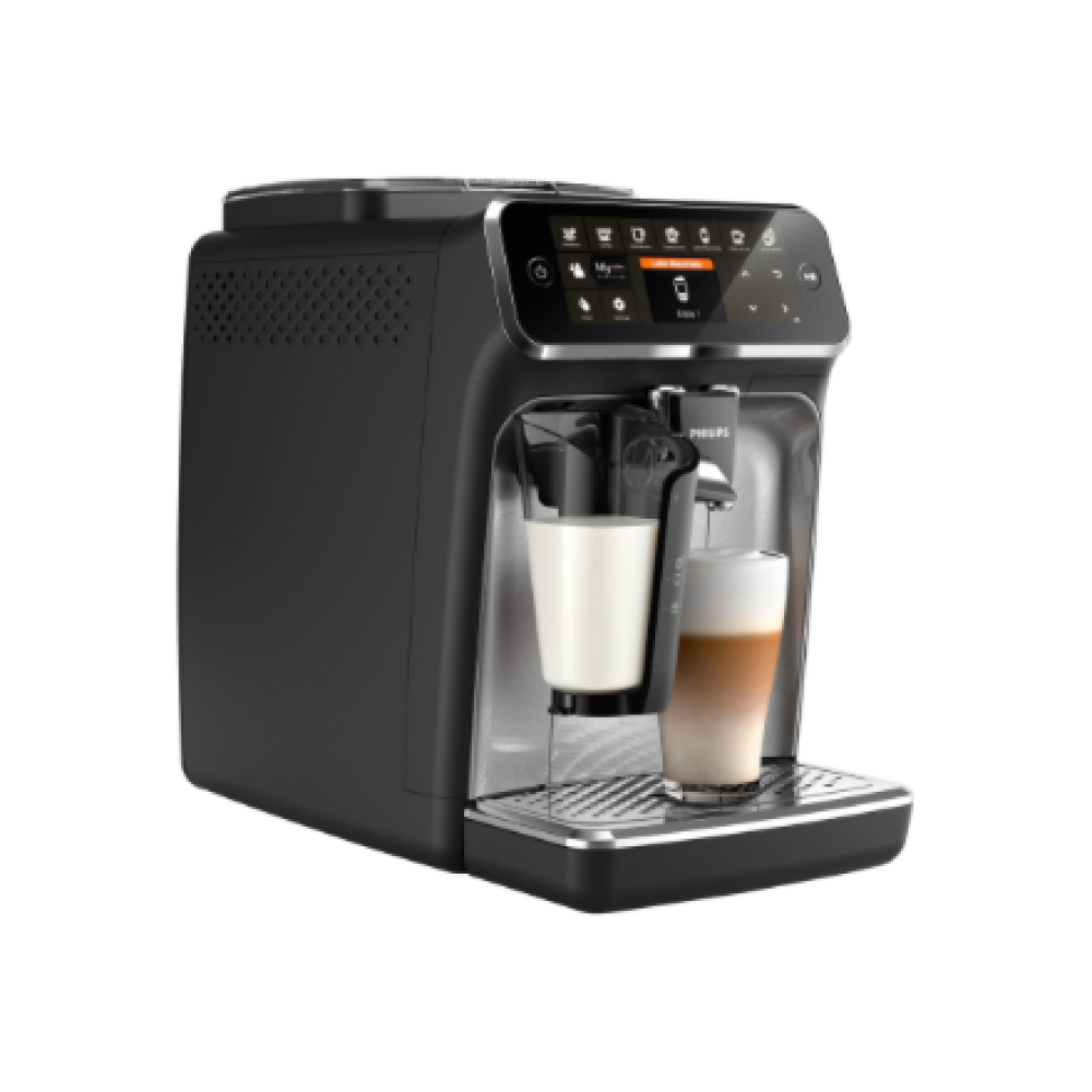 Philips Coffee maker , EP4346/71 4300 Series , Pump pressure 15 bar , Built-in milk frother , Fully Automatic , 1500 W , Black