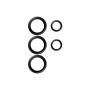 PanzerGlass Hoops Camera Lens Protector Black Samsung New Galaxy S26 Ultra , PanzerGlass