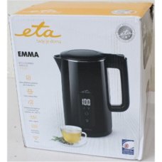 SALE OUT. ETA ETA559590010 Emma Electric kettle, 1.5 L, White , SALE OUT. , ETA Kettle , ETA559590010 Emma , Electric , 2200 W , 1.5 L , Stainless steel , 360° rotational base , White , DAMAGED PACKAGING