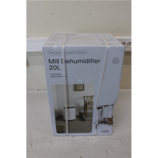 SALE OUT. Mill MDH20 Dehumidifier, 20L/day, for rooms 20-30 m², LED Display, White , Mill Dehumidifier , MDH20 , Suitable for rooms up to 20-30 m² , Water tank capacity 4 L , White , DAMAGED PACKAGING
