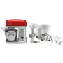 Gorenje , Kitchen machine , MMC1000RLR , 1000 W , Number of speeds 7 , Bowl capacity 4.5 L , Meat mincer , Stainless Steel/Red