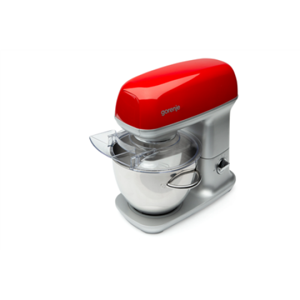 Gorenje , Kitchen machine , MMC1000RLR , 1000 W , Number of speeds 7 , Bowl capacity 4.5 L , Meat mincer , Stainless Steel/Red