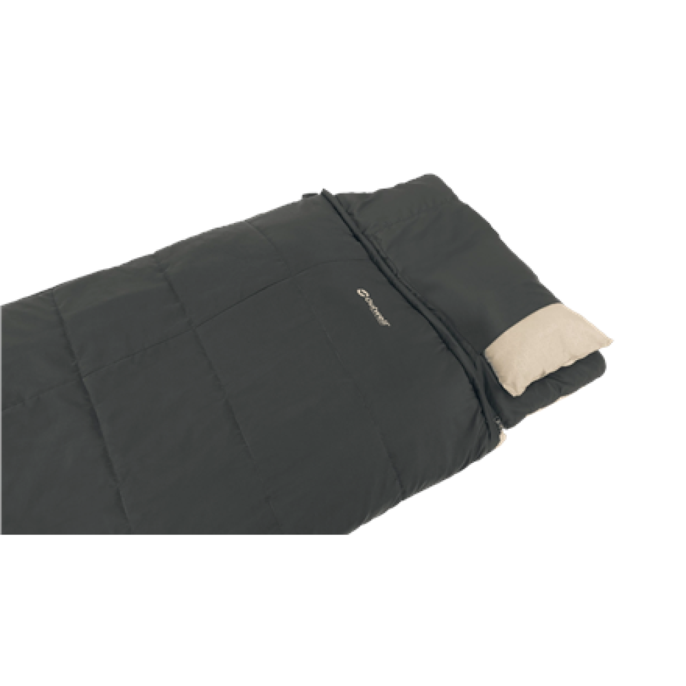 Outwell Contour Prime , Sleeping Bag , 220 x 85 cm , Temperature -13 to 16 °C , 2-way L-shape open-end with auto lock