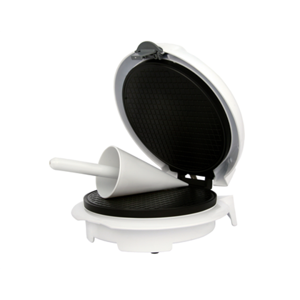 Camry Waffle maker/cone maker , CR 3082 , 750 W , Number of pastry 1 , Waffle , White