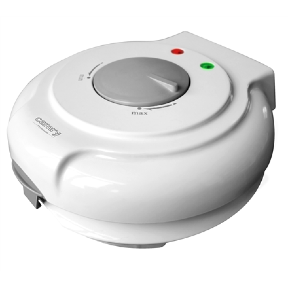 Camry Waffle maker/cone maker , CR 3082 , 750 W , Number of pastry 1 , Waffle , White