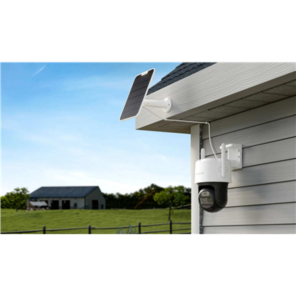 Reolink 4K Dual-Lens Wi-Fi 6 Battery-Powered Security Camera withSolar Panel 2 , Trackmix Series B770 , PTZ , 2.8mm/F1.6 , H.264/H.265 , Micro SD, Max. 256 GB