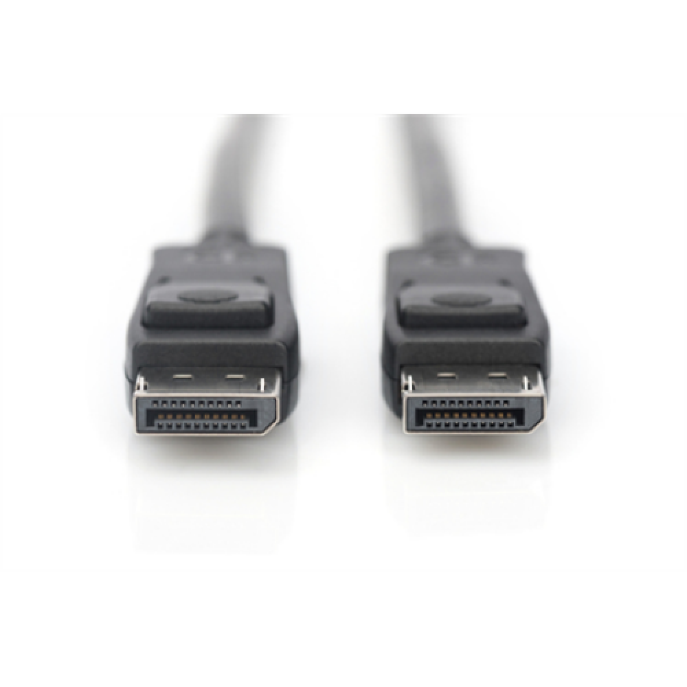 Digitus , DisplayPort Connection Cable , AK-340106-010-S , DisplayPort to DisplayPort DisplayPort Male (Version 1.3/1.4) , DisplayPort Male (Version 1.3/1.4)