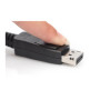Digitus , DisplayPort Connection Cable , AK-340106-010-S , DisplayPort to DisplayPort DisplayPort Male (Version 1.3/1.4)