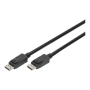 Digitus , DisplayPort Connection Cable , AK-340106-010-S , DisplayPort to DisplayPort DisplayPort Male (Version 1.3/1.4) , DisplayPort Male (Version 1.3/1.4)