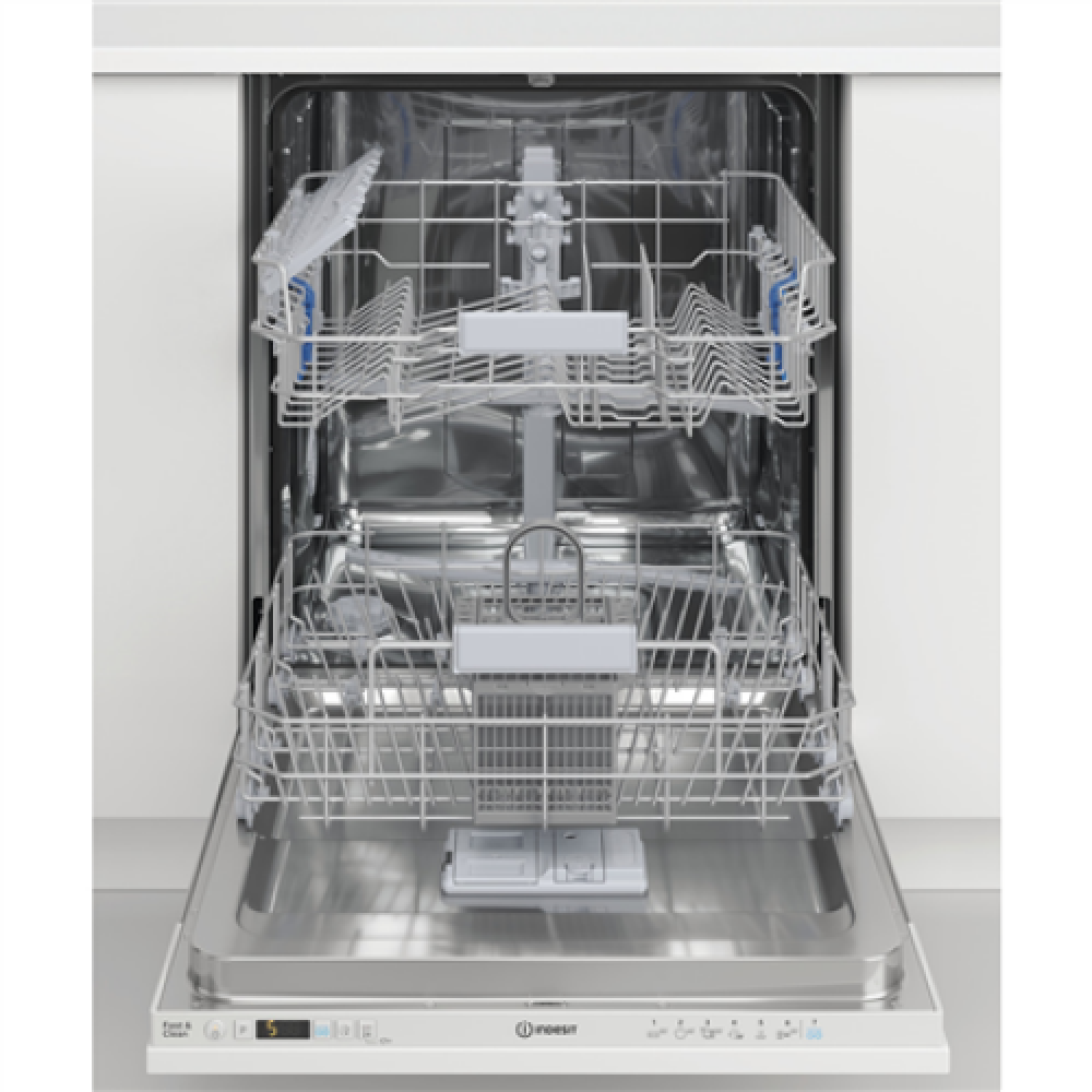 INDESIT Dishwasher DIC 3B+16 A Built-in Width 59.8 cm Number of place settings 13 Number of programs 6 Energy efficiency class F Display AquaStop function Does not apply