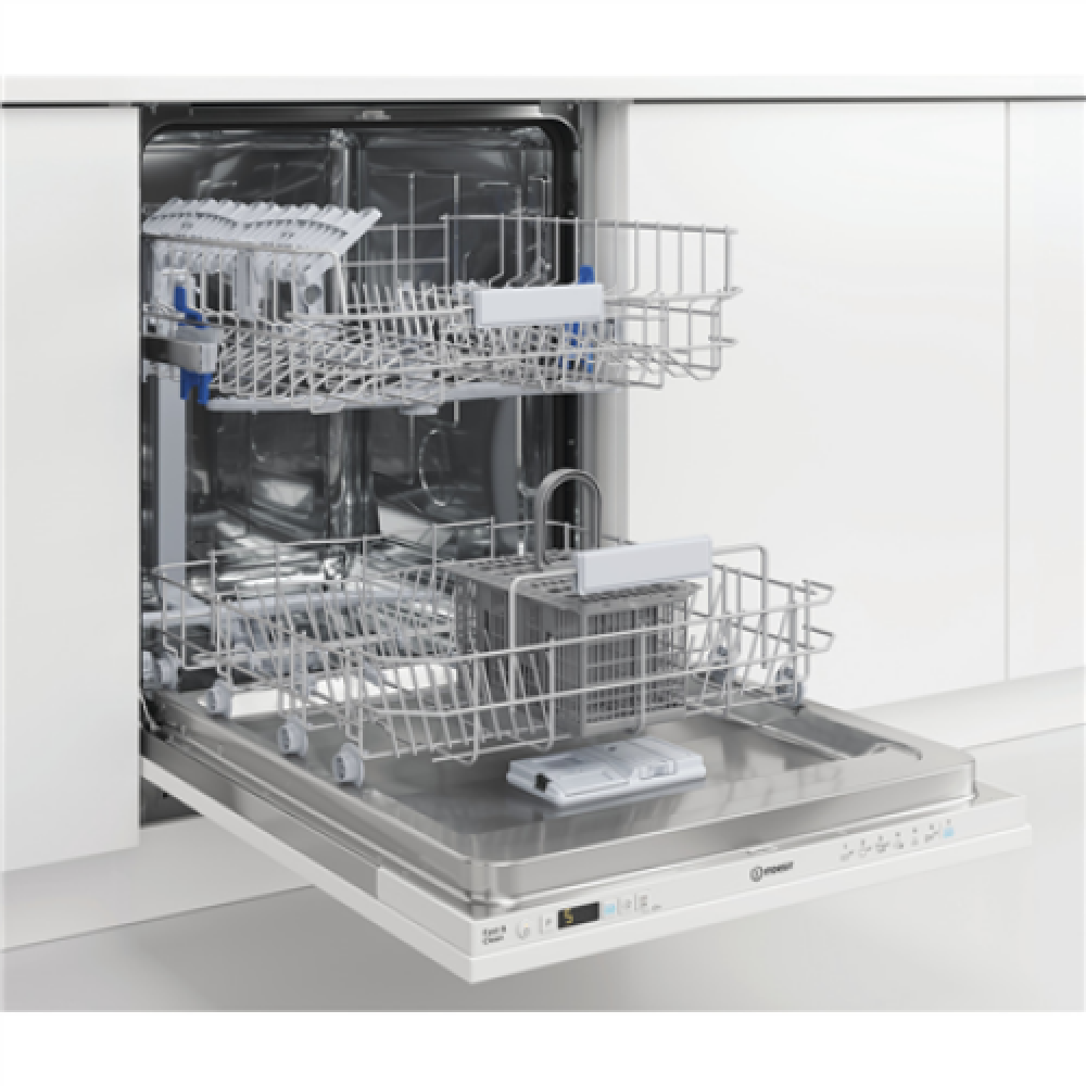 INDESIT Dishwasher DIC 3B+16 A Built-in Width 59.8 cm Number of place settings 13 Number of programs 6 Energy efficiency class F Display AquaStop function Does not apply