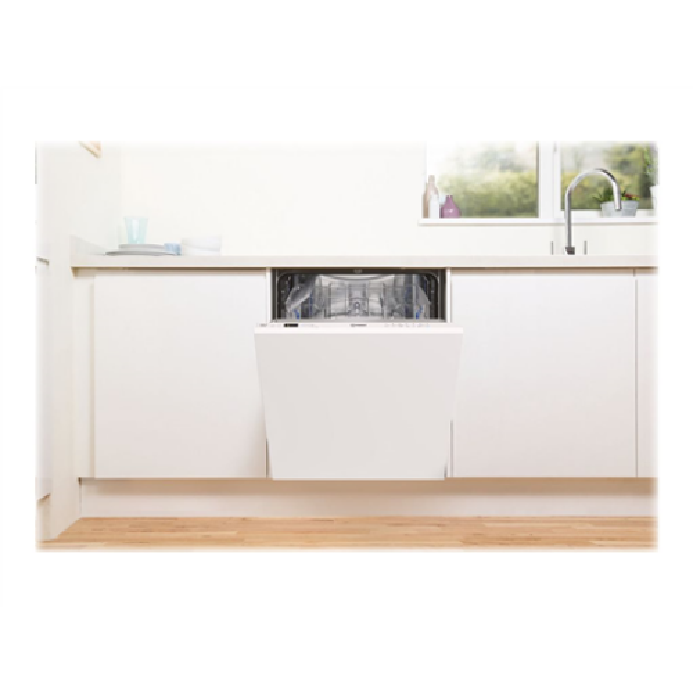 INDESIT Dishwasher DIC 3B+16 A Built-in Width 59.8 cm Number of place settings 13 Number of programs 6 Energy efficiency class F Display AquaStop function Does not apply