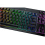 Razer , BlackWidow V4 Low-Profile Tenkeyless HyperSpeed , Keyboard , Wireless , US , Bluetooth , Green Switches , Black