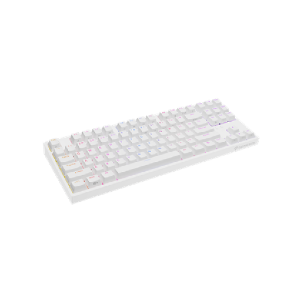 Genesis , Mechanical Gaming Keyboard , THOR 404 TKL RGB , White , Mechanical Gaming Keyboard , Wired , US , USB Type-A , 1005 g , Kailh Box Brown V2