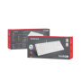Genesis , Mechanical Gaming Keyboard , THOR 404 TKL RGB , White , Mechanical Gaming Keyboard , Wired , US , USB Type-A , 1005 g , Kailh Box Brown V2