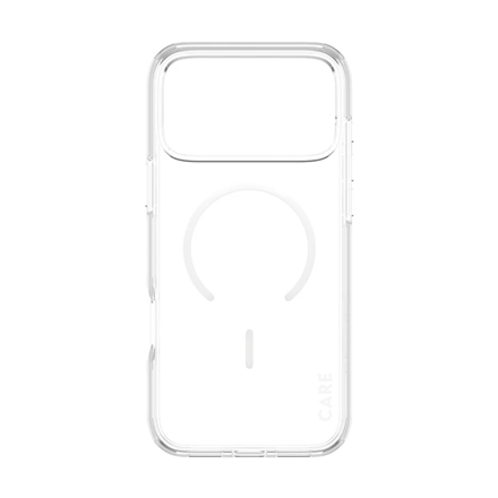 PanzerGlass Flagship Case , Back cover , Apple , iPhone 17 Pro Max , Recycled plastic , Transparent , Urban Explorer w. White MagSafe