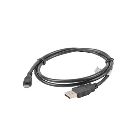 Lanberg , Micro USB to USB Type-A 2.0 Cable, 1 m , CA-USBM-10CC-0010-BK , Micro USB to USB Type-A