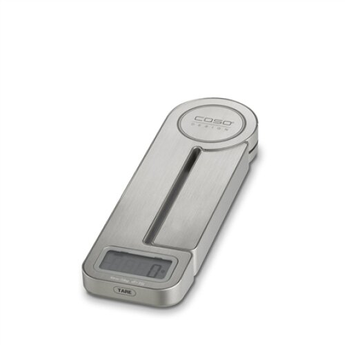 Caso , Scales , KitchenEcostyle , Maximum weight (capacity) 5 kg , Graduation 1 g , Display type LCD , Stainless steel