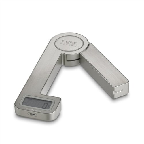 Caso , Scales , KitchenEcostyle , Maximum weight (capacity) 5 kg , Graduation 1 g , Display type LCD , Stainless steel