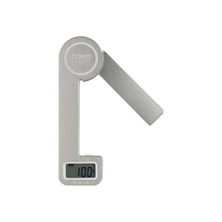 Caso , Scales , KitchenEcostyle , Maximum weight (capacity) 5 kg , Graduation 1 g , Display type LCD , Stainless steel