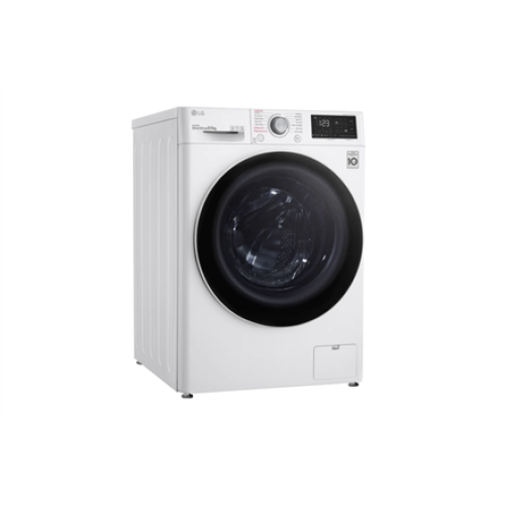 LG Washing Machine F4DV328S0U Energy efficiency class B, Front loading, Washing capacity 8 kg, 1400 RPM, Depth 56.5 cm, Width 60 cm, Display, Digital, Drying system, Drying capacity 6 kg, Steam function, Direct drive, White