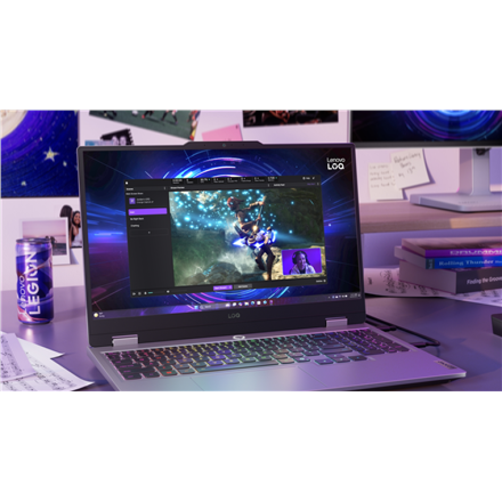 Lenovo LOQ 15IRX10 , Luna Grey , 15.6 , IPS , FHD , 1920 x 1080 pixels , Anti-glare , Intel Core i7 , i7-13650HX , 24 (2x12) GB , SO-DIMM DDR5 , Solid-state drive capacity 1000 GB , NVIDIA GeForce RTX 5070 , GDDR7 , 8 GB , Windows 11 Home , 802.11ax , Blu