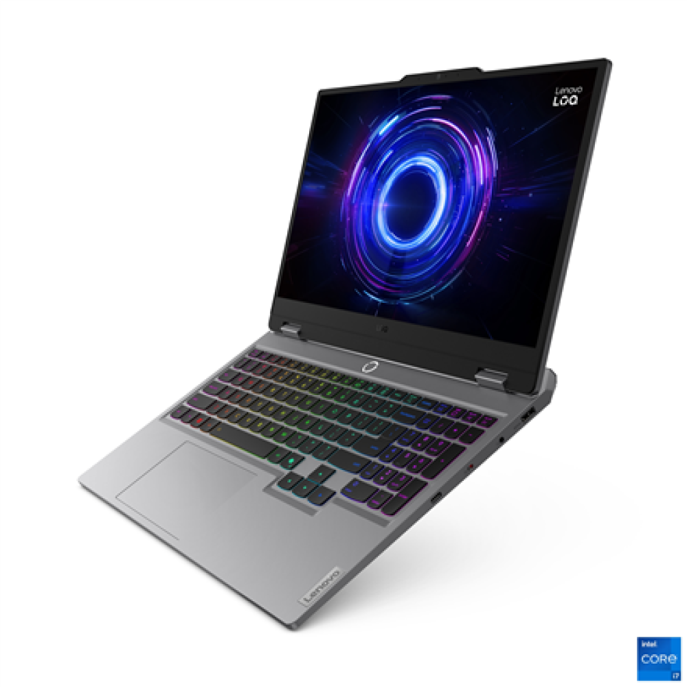 Lenovo LOQ 15IRX10 , Luna Grey , 15.6 , IPS , FHD , 1920 x 1080 pixels , Anti-glare , Intel Core i7 , i7-13650HX , 24 (2x12) GB , SO-DIMM DDR5 , Solid-state drive capacity 1000 GB , NVIDIA GeForce RTX 5070 , GDDR7 , 8 GB , Windows 11 Home , 802.11ax , Blu
