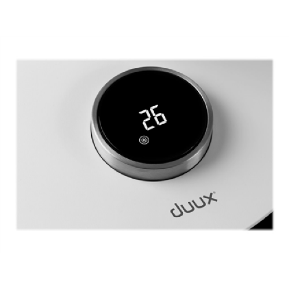Duux , Smart Fan , Whisper Flex , Stand Fan , White , Diameter 34 cm , Number of speeds 26 , Oscillation , 3-27 W , Yes , Timer