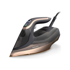 Philips , Azur DST8041/80 , Steam Iron , 3000 W , Water tank capacity 350 ml , Continuous steam 80 g/min , Steam boost performance 260 g/min , Black/Gold