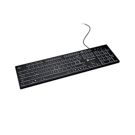 Natec , Herring Glow , Keyboard , Wired , US , Black