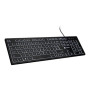Natec , Herring Glow , Keyboard , Wired , US , Black