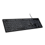 Natec , Herring Glow , Keyboard , Wired , US , Black , USB-A