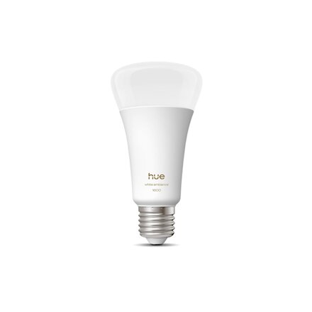 Philips Hue WA 1600 A67 1P EU , E27 , 11.8 W , White and colour light , Bluetooth and Zigbee