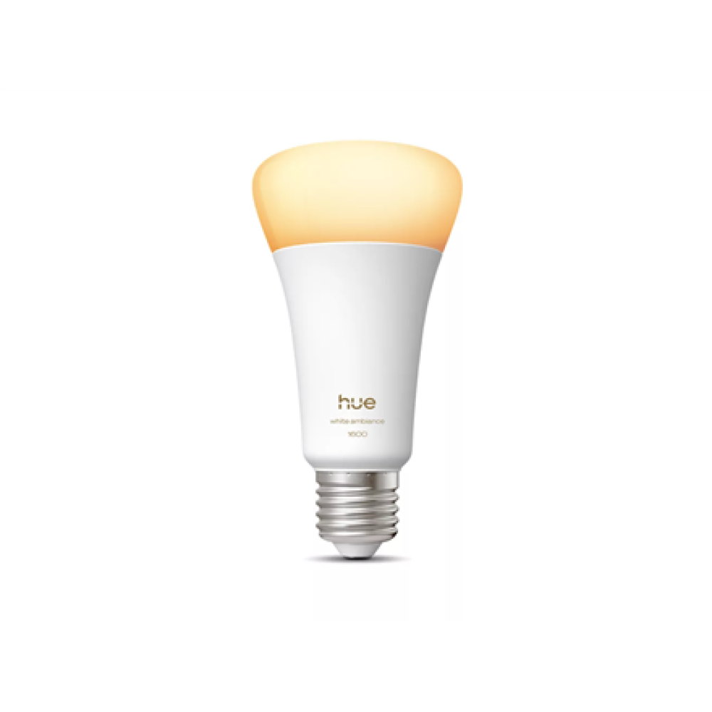 Philips Hue WA 1600 A67 1P EU , E27 , 11.8 W , White and colour light , Bluetooth and Zigbee