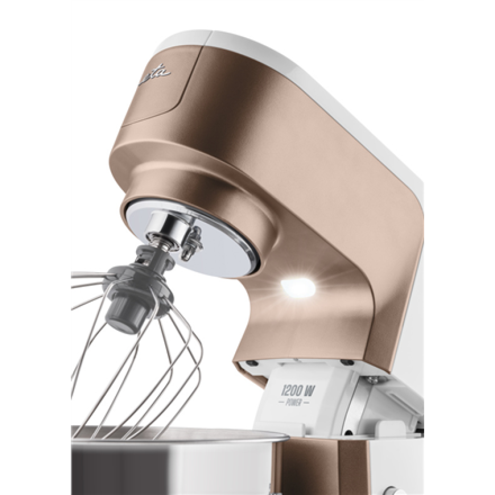ETA Kitchen machine , Gratussino III Elements 302390210 , 1200 W , Number of speeds 8 , Bowl capacity 4.5 L , White/Rose Gold